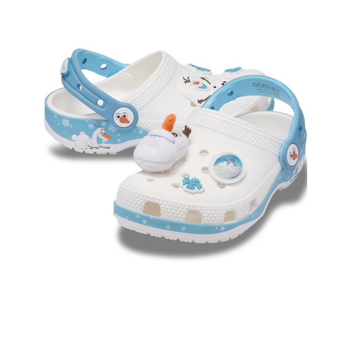 Giày Clog Trẻ Em Crocs Classic Frozen Olaf