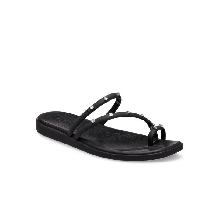 Dép Xăng Đan Nữ Crocs Miami Gems Toe Loop - Black - Crocs™ Việt Nam