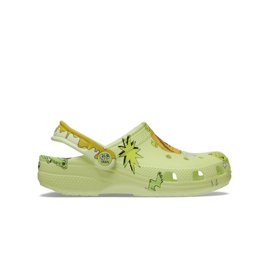 Giày Clog Trẻ Em Crocs Classic Glow Silly Slime - Glow-Light