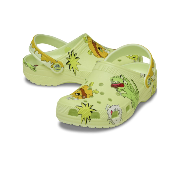 Giày Clog Trẻ Em Crocs Classic Glow Silly Slime - Glow-Light - Crocs™ Việt Nam