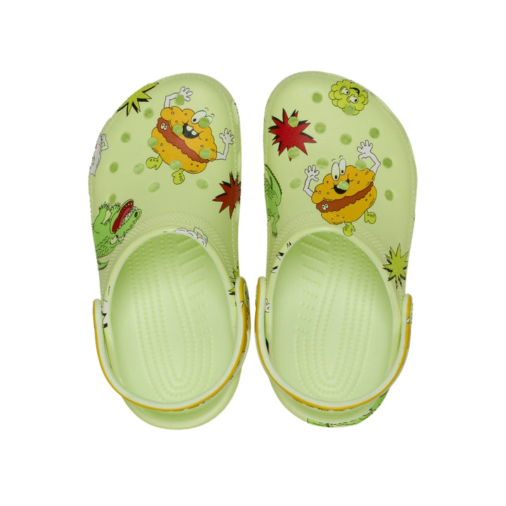 Giày Clog Trẻ Em Crocs Classic Glow Silly Slime - Glow-Light - Crocs™ Việt Nam