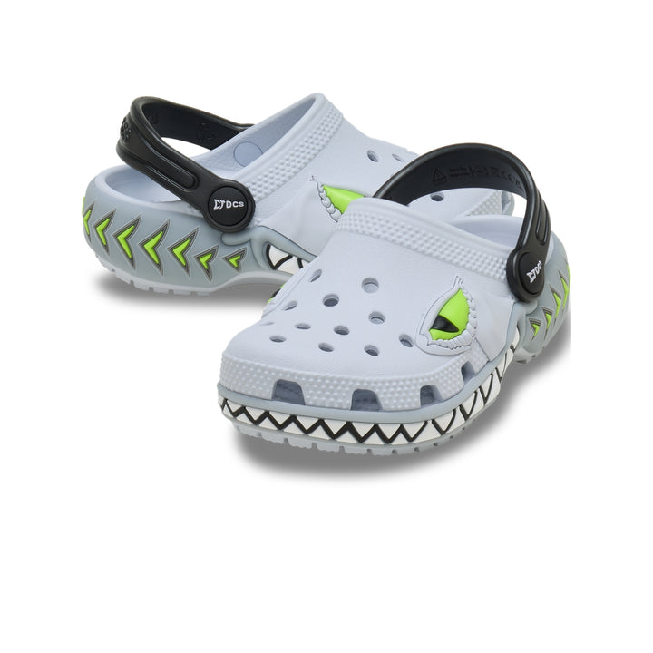 Giày Clog Trẻ Em Crocs Toddler Classic Creature Lights - Steel - Crocs™ Việt Nam