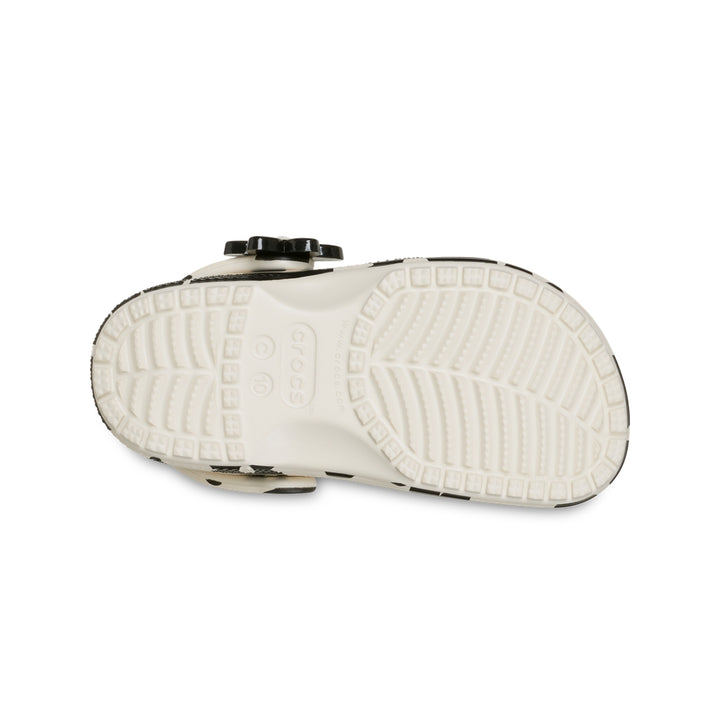 Giày Clog Trẻ Em Crocs Toddler Classic Pop Petals - Summit White/Black - Crocs™ Việt Nam