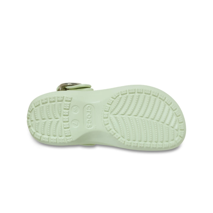 Giày Clog Nữ Crocs Platform Dipped Metallic Buckle - Apple Ice