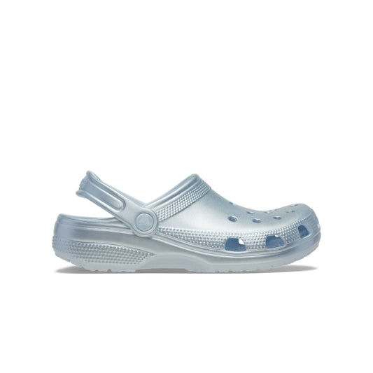 Giày Clog Unisex Crocs Classic Tinted Metallic - Sky Ice