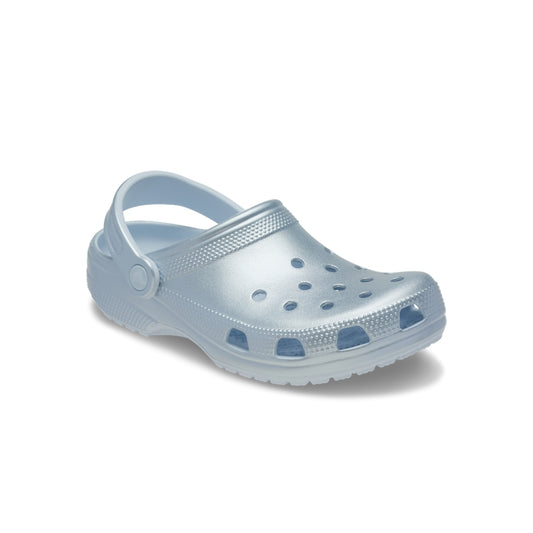 Giày Clog Unisex Crocs Classic Tinted Metallic - Sky Ice