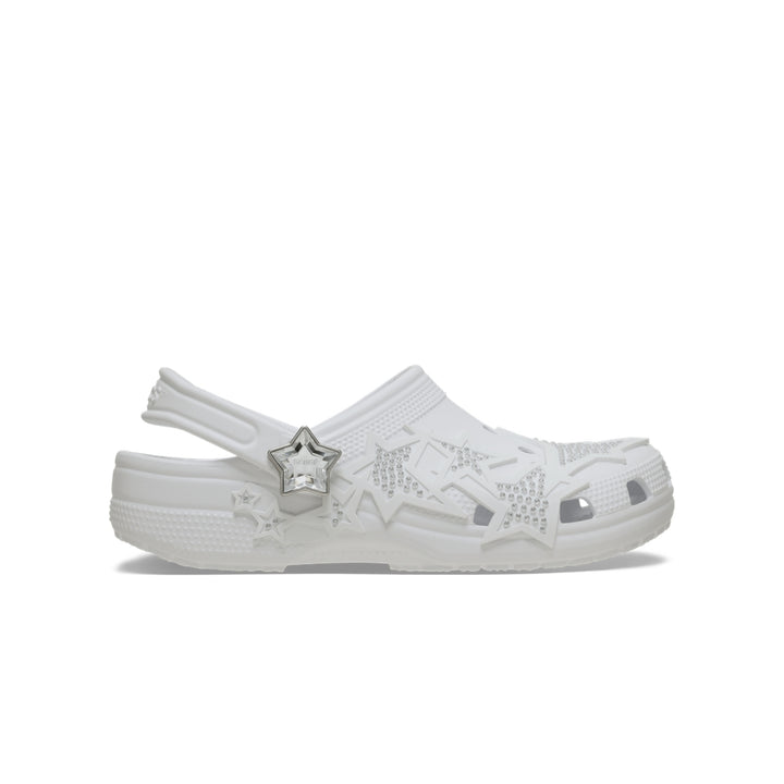 Giày Clog Unisex Crocs Classic Snow Day Stars - Snow White - Crocs™ Việt Nam