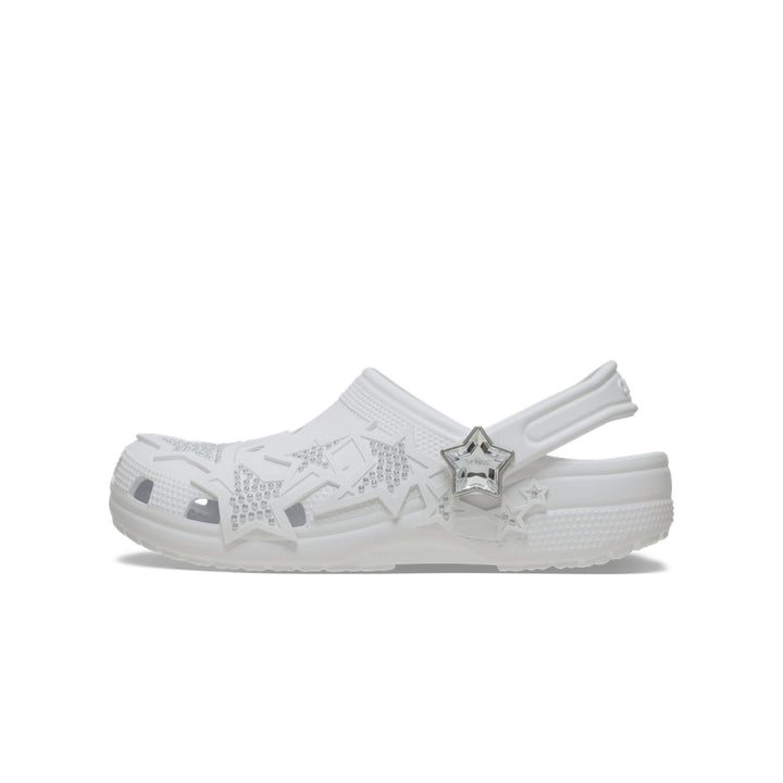 Giày Clog Unisex Crocs Classic Snow Day Stars - Snow White - Crocs™ Việt Nam