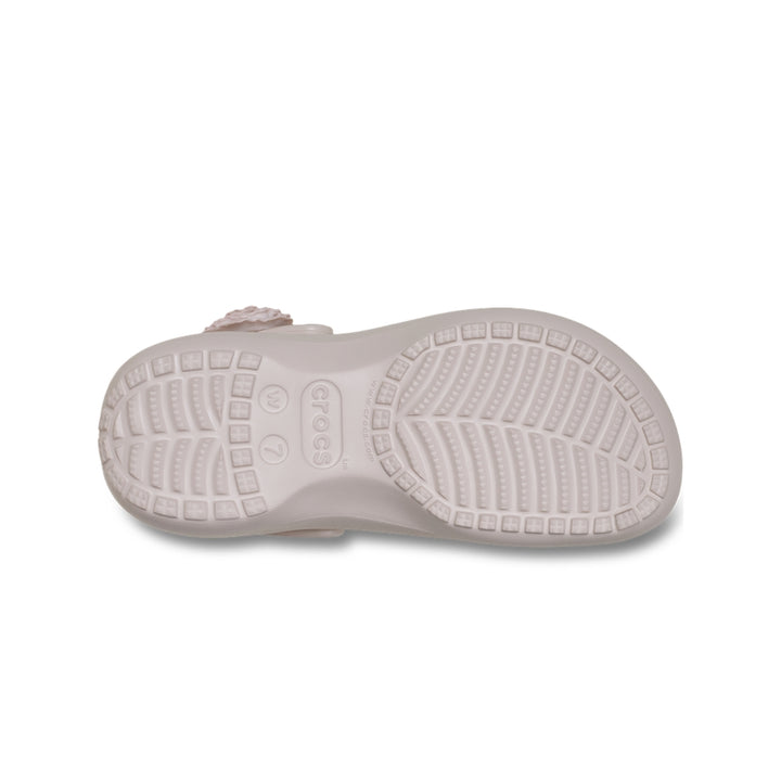Giày Clog Nữ Crocs Classic Platform Dipped Roses - Cocoa Cream - Crocs™ Việt Nam
