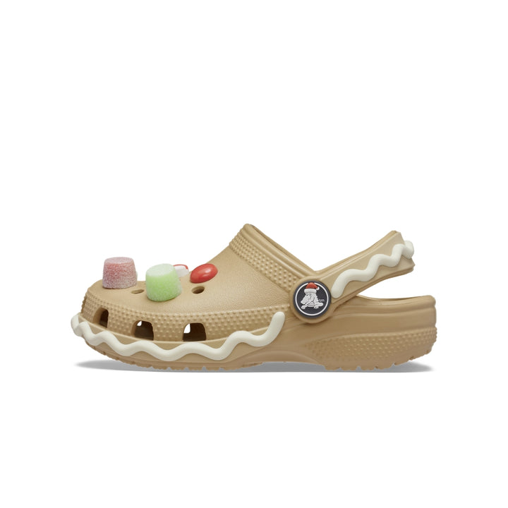 Giày Clog Trẻ Em Crocs Toddler Classic Gingerbread - Beige - Crocs™ Việt Nam