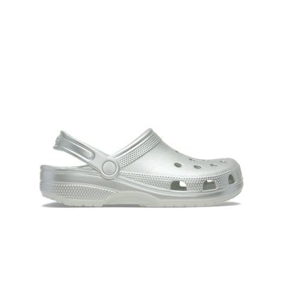 Giày Clog Trẻ Em Crocs Classic Tinted Metallic - Silver - Crocs™ Việt Nam
