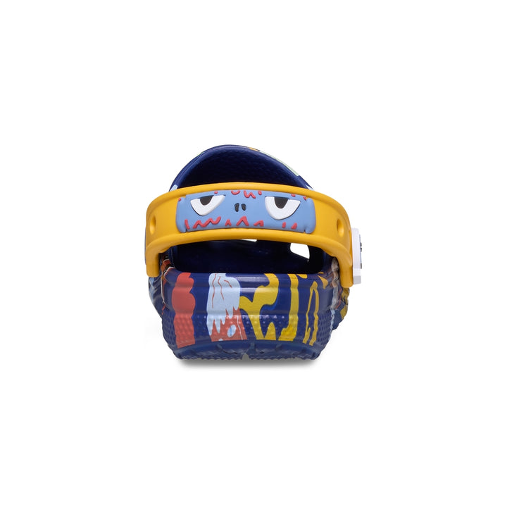 Giày Clog Trẻ Em Crocs Toddler Classic Monster Mash - Ribbon Blue