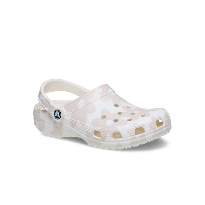 Giày Clog Unisex Crocs Classic Pop Petals - Chalk - Crocs™ Việt Nam