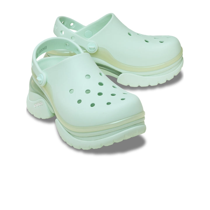 Giày Clog Nữ Crocs Super Bae Metallic Rubber - Retro Ice - Crocs™ Việt Nam