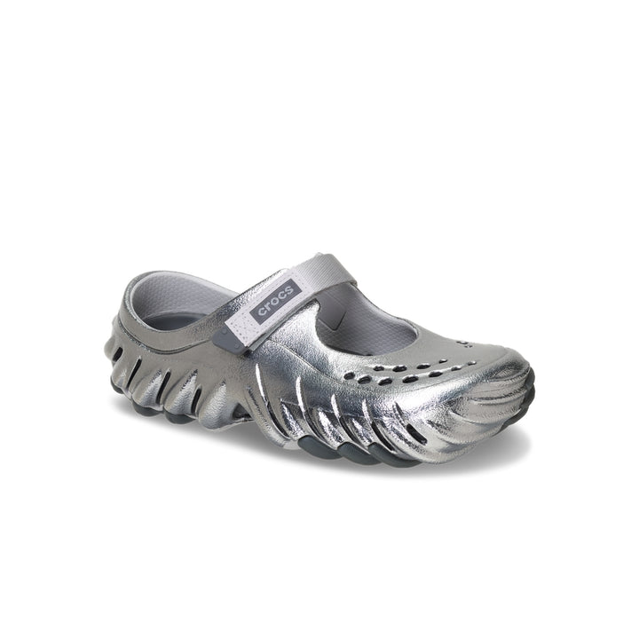 Giày Clog Nữ Crocs Echo Mary Jane Metal Sport - Atmosphere - Crocs™ Việt Nam