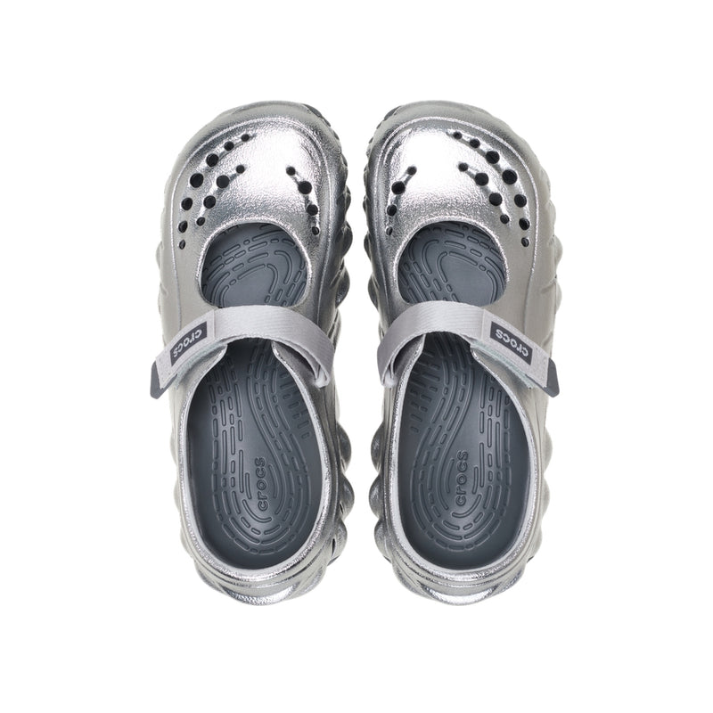Giày Clog Nữ Crocs Echo Mary Jane Metal Sport - Atmosphere