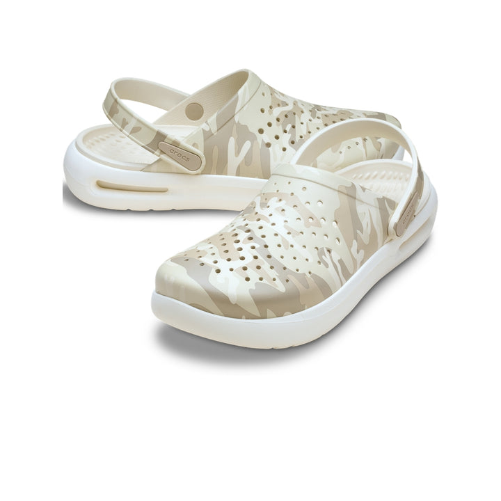 Giày Clog Unisex Crocs InMotion Camouflage - Summit White - Crocs™ Việt Nam