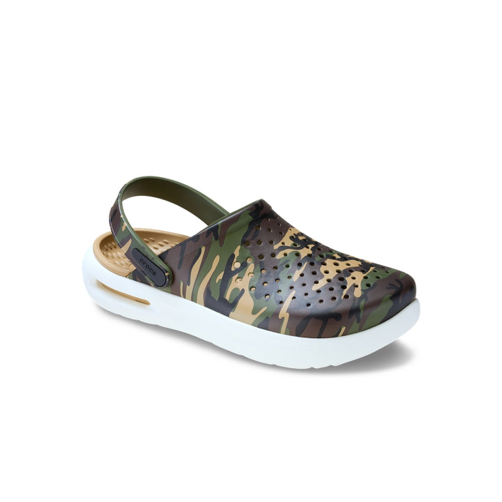 Giày Clog Unisex Crocs Inmotion Camouflage - Army Green - Crocs™ Việt Nam
