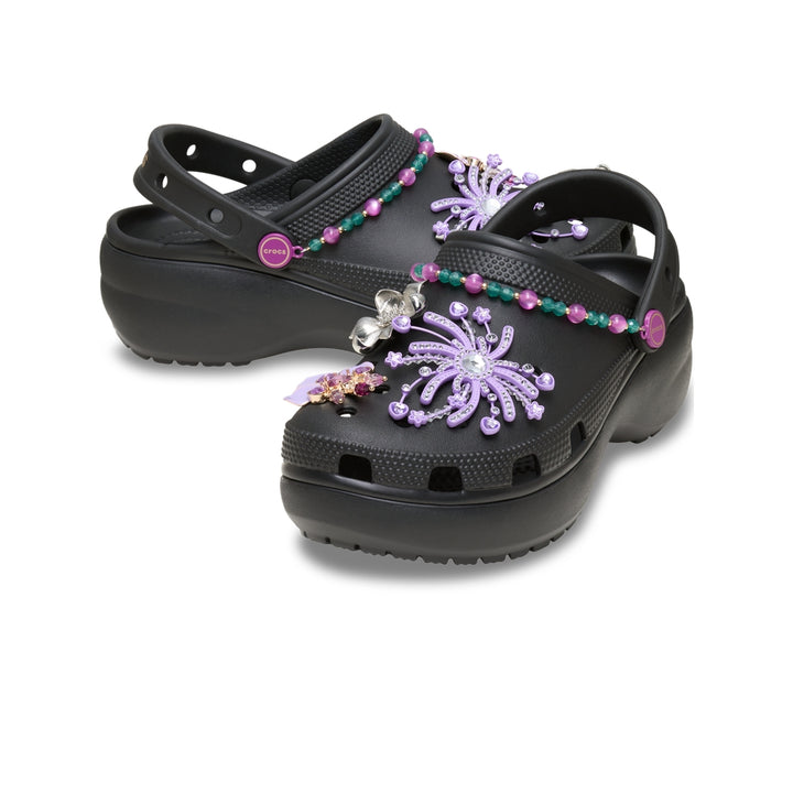 Giày Clog Nữ Crocs Classic Platform Blazing Summer - Black - Crocs™ Việt Nam
