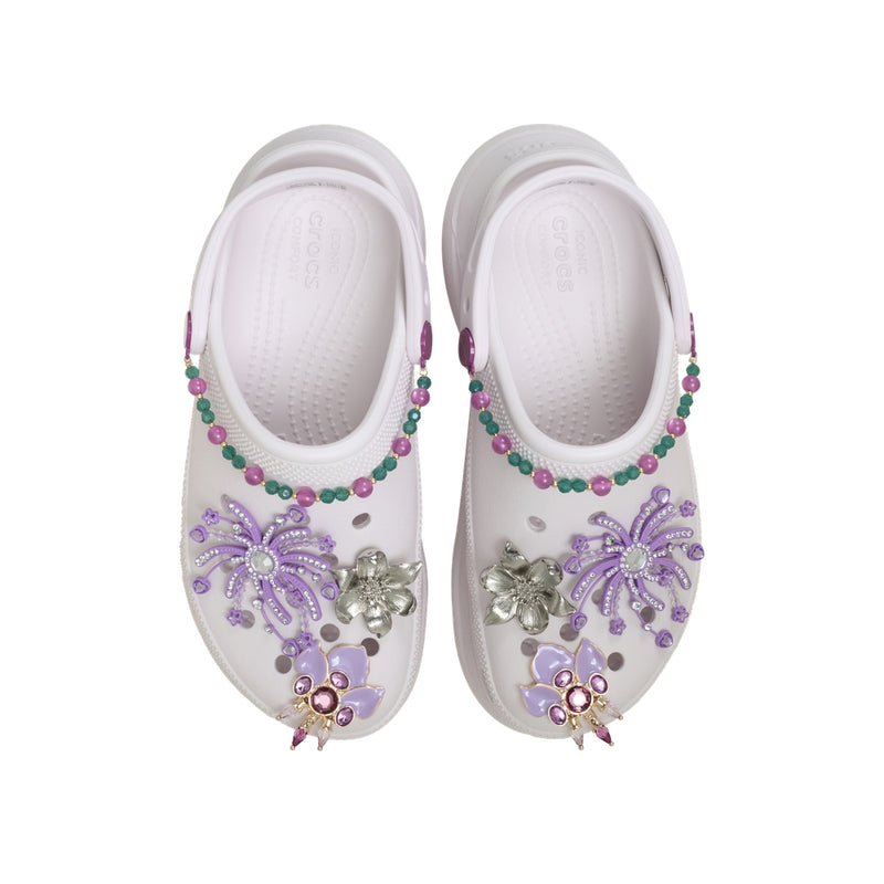 Giày Clog Nữ Crocs Bae Blazing Summer - Grape Ice