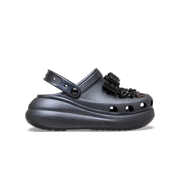 Giày Clog Unisex Crocs Crush Bedazzled Bows - Black - Crocs™ Việt Nam