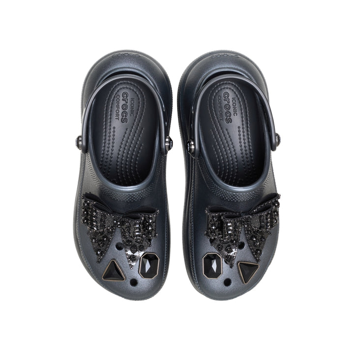 Giày Clog Unisex Crocs Crush Bedazzled Bows - Black - Crocs™ Việt Nam