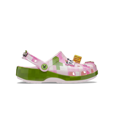 Giày Clog Trẻ Em Crocs Minecraft Pink Classic - Crocs™ Việt Nam