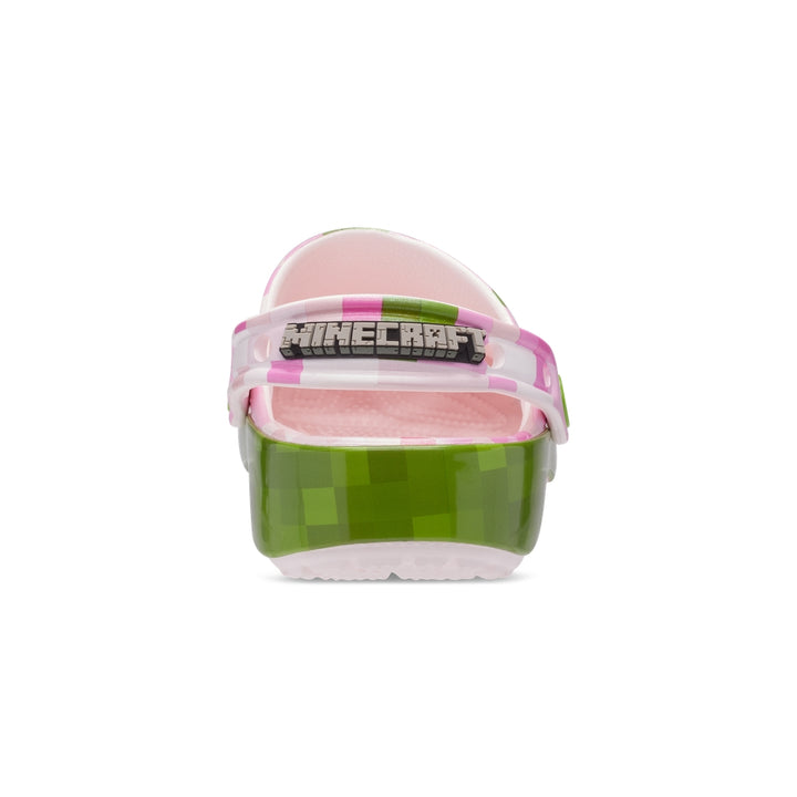 Giày Clog Trẻ Em Crocs Minecraft Pink Classic