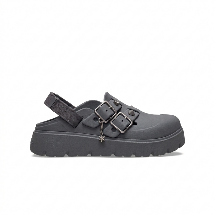 Giày Clog Nữ Crocs Loaferette Star Studded - Carbon - Crocs™ Việt Nam