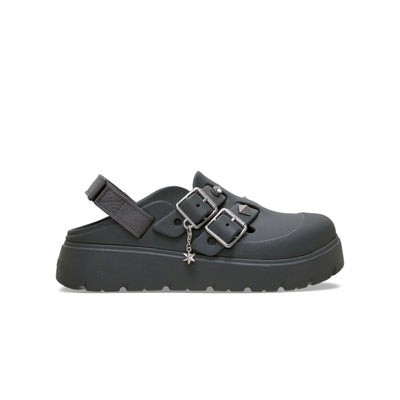 Giày Clog Nữ Crocs Loaferette Star Studded - Carbon