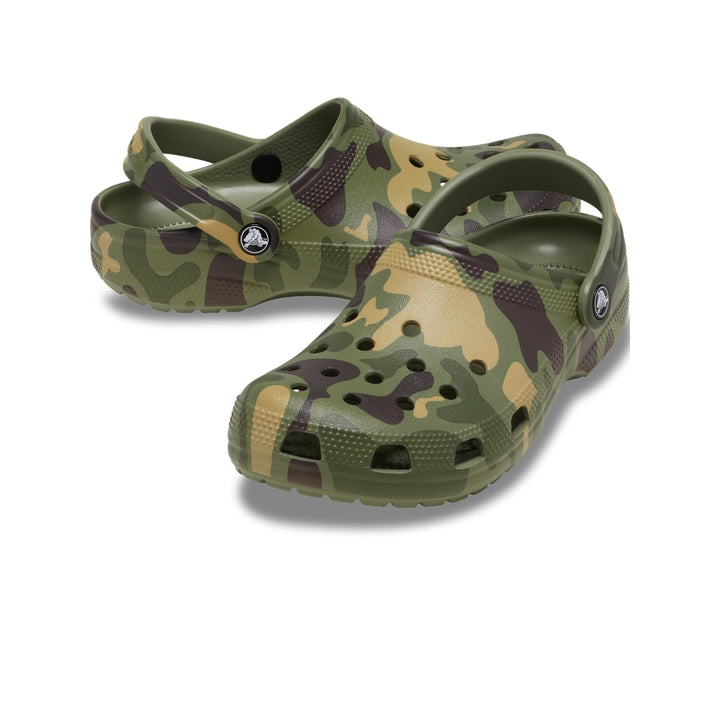 Giày Clog Unisex Crocs Classic Duck Camo - Black/Cargo - Crocs™ Việt Nam