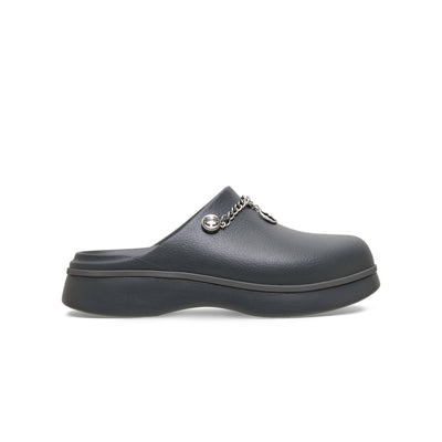Giày Clog Nữ Crocs Dylan Notched Boho - Carbon