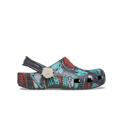 Giày Clog Trẻ Em Crocs Classic Space Monster - Carbon