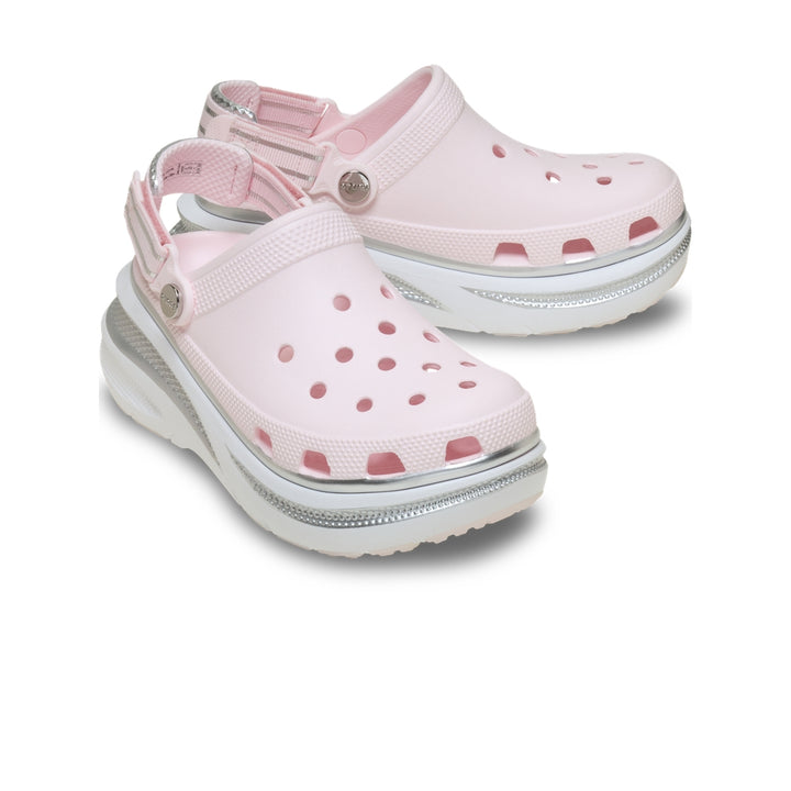 Giày Clog Unisex Crocs New Crush Metallic - Bubble Ice - Crocs™ Việt Nam