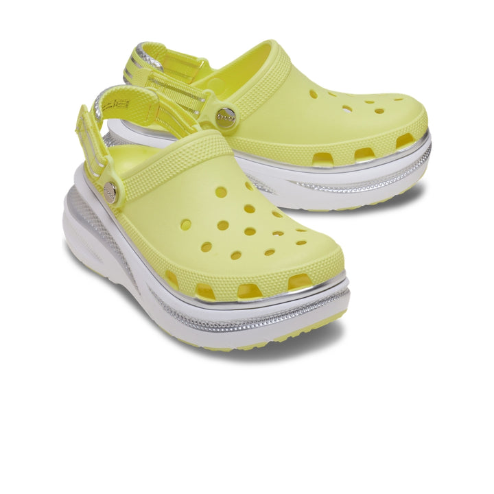 Giày Clog Unisex Crocs New Crush Metallic - Banana Ice - Crocs™ Việt Nam
