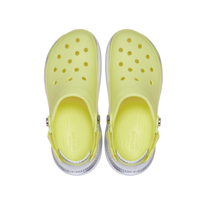 Giày Clog Unisex Crocs New Crush Metallic - Banana Ice - Crocs™ Việt Nam