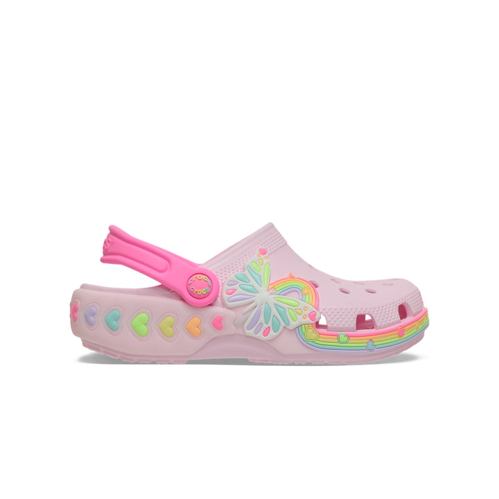 Toddlers Crocs Classic Butterfly Lights Clog