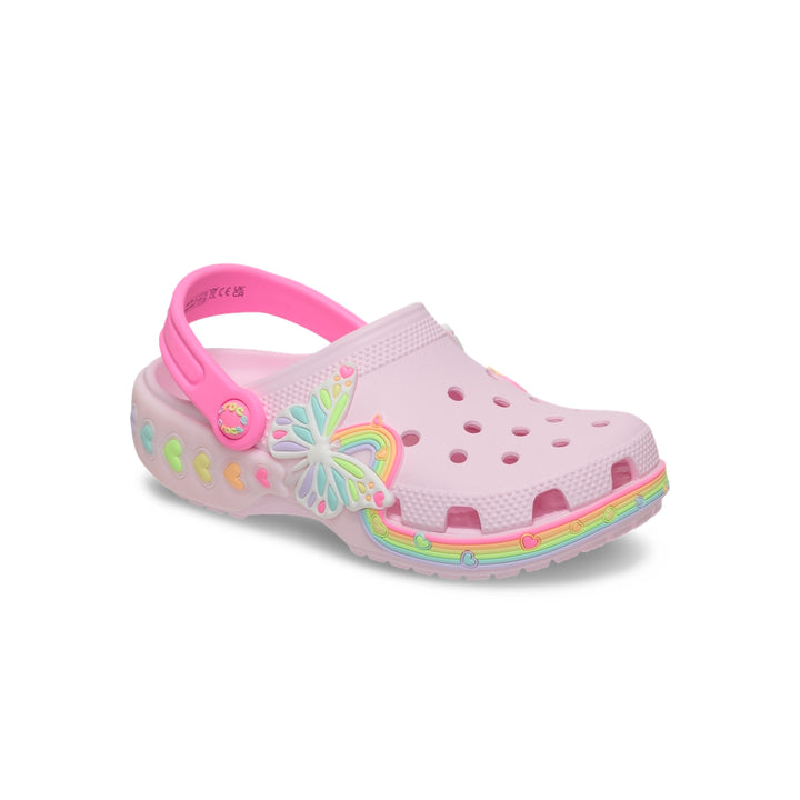 Toddlers Crocs Classic Butterfly Lights Clog