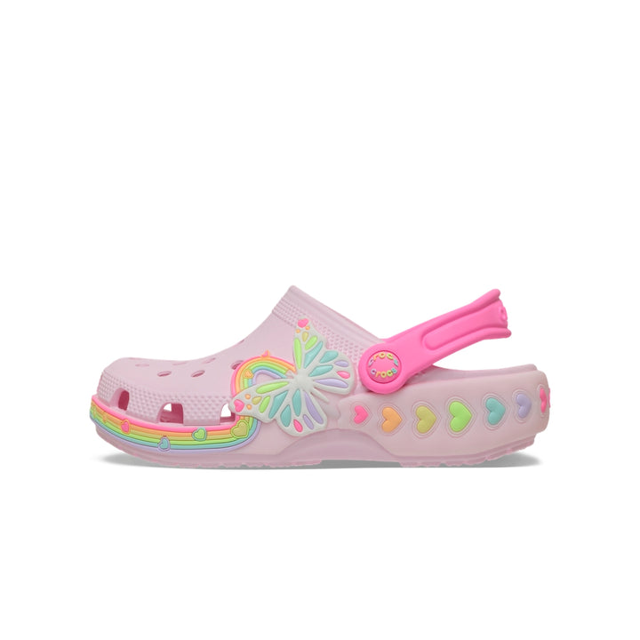 Toddlers Crocs Classic Butterfly Lights Clog