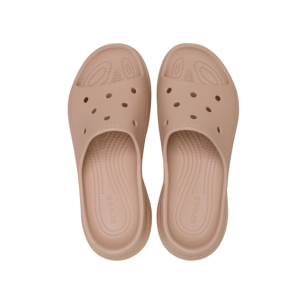 Dép Quai Ngang Nữ Crocs Bae Classic - Pink Caramel