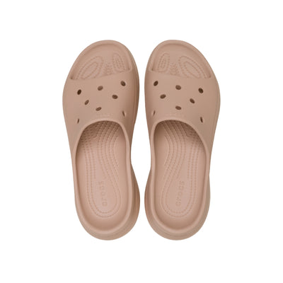 Dép Quai Ngang Nữ Crocs Bae Classic - Pink Caramel