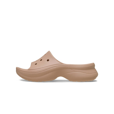 Dép Quai Ngang Nữ Crocs Bae Classic - Pink Caramel