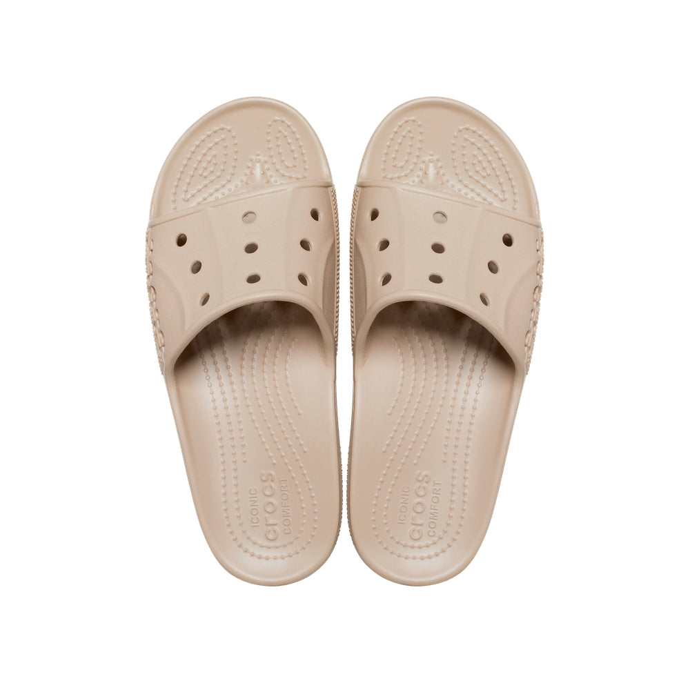 Dép Quai Ngang Unisex Crocs Baya II - Cobblestone
