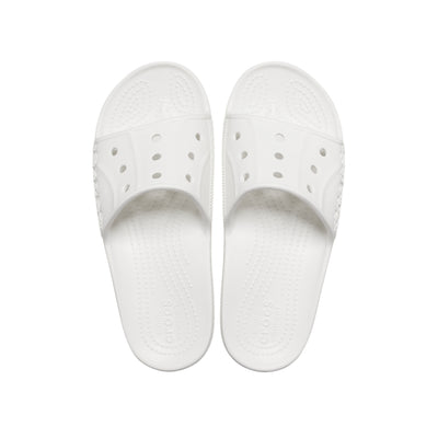 Dép Quai Ngang Unisex Crocs Baya II - White