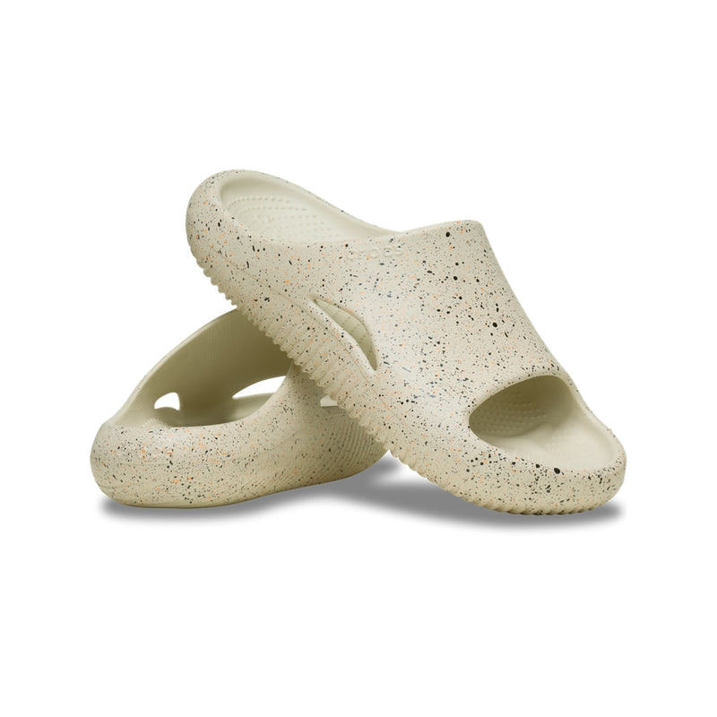 Dép Quai Ngang Unisex Crocs Mellow Recovery Speckle - Sandstone
