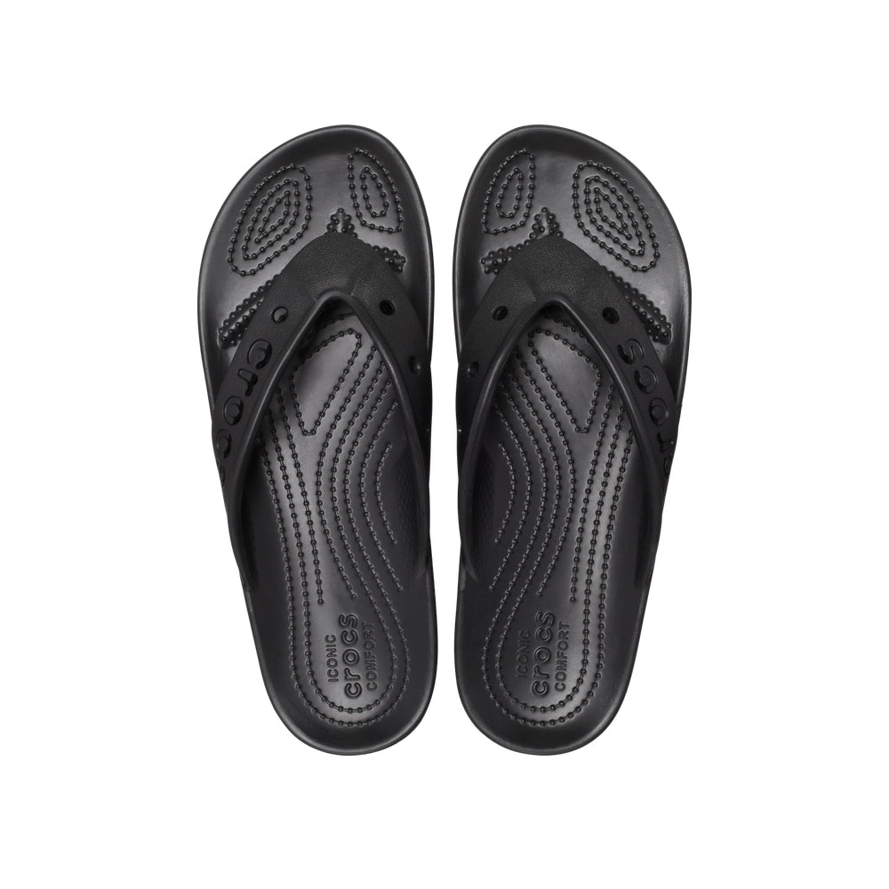Dép Xỏ Ngón Unisex Crocs Baya II - Black