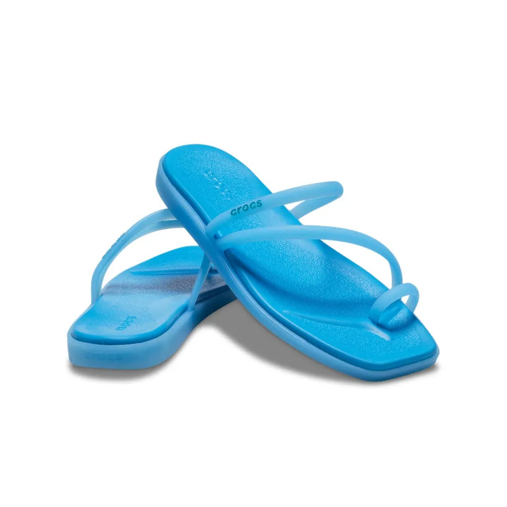 Dép Xỏ Ngón Nữ Crocs Miami Frosted Toe Loop - Tinted Glass - Crocs™ Việt Nam
