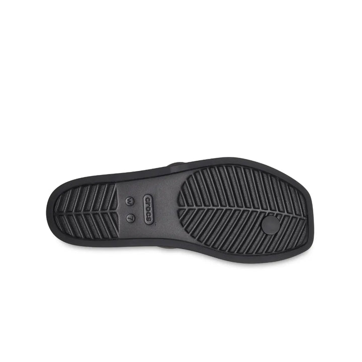 Dép Xăng Đan Nữ Crocs Miami Toe Loop - Black - Crocs™ Việt Nam