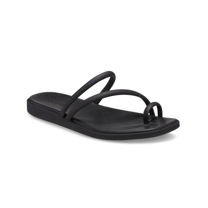 Dép Xăng Đan Nữ Crocs Miami Toe Loop - Black - Crocs™ Việt Nam