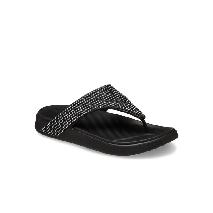 Dép Xỏ Ngón Nữ Crocs Getaway Gems Triangle - Black - Crocs™ Việt Nam